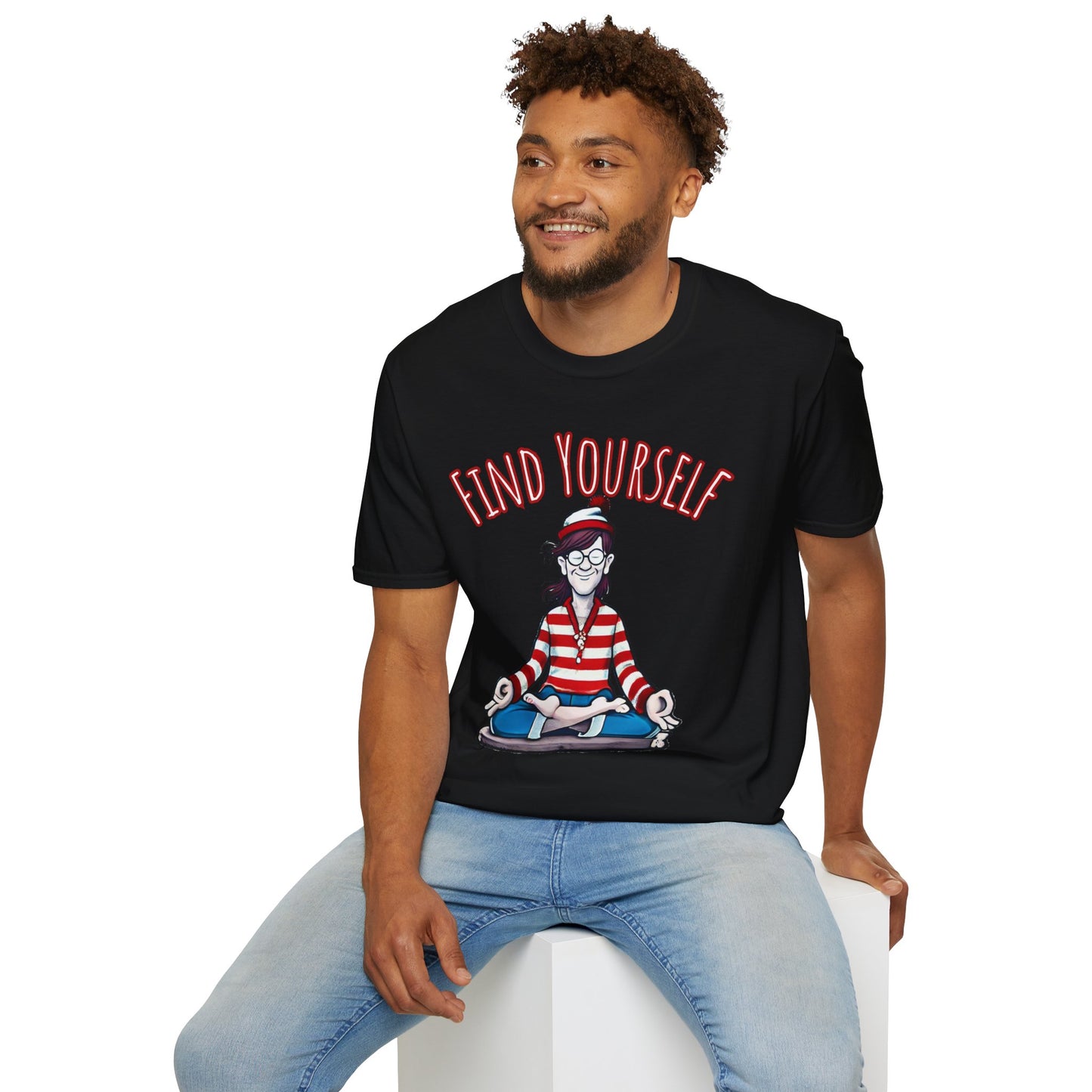 Find Yourself Where's Waldo Graphic T-Shirt