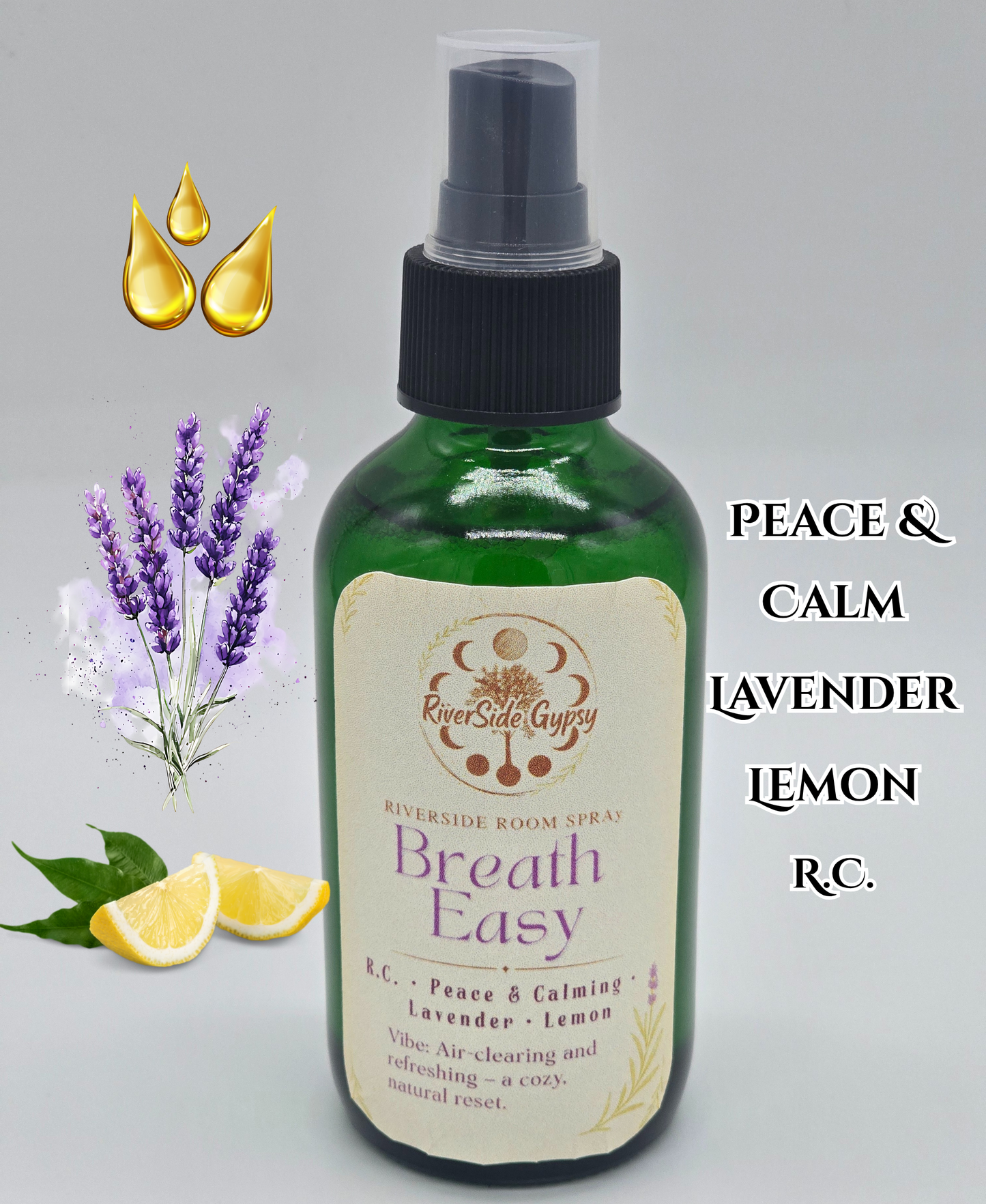 RiverSide Gypsy Room Spray – Natural Home & Aura Mist Collection