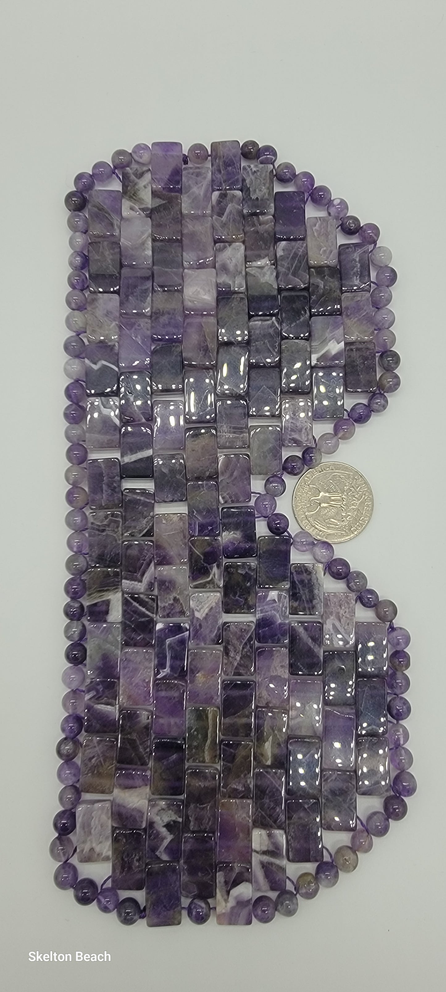 9" Genuine Amethyst Crystal Eye Mask – Relax, Recharge & Radiate 💜✨😌