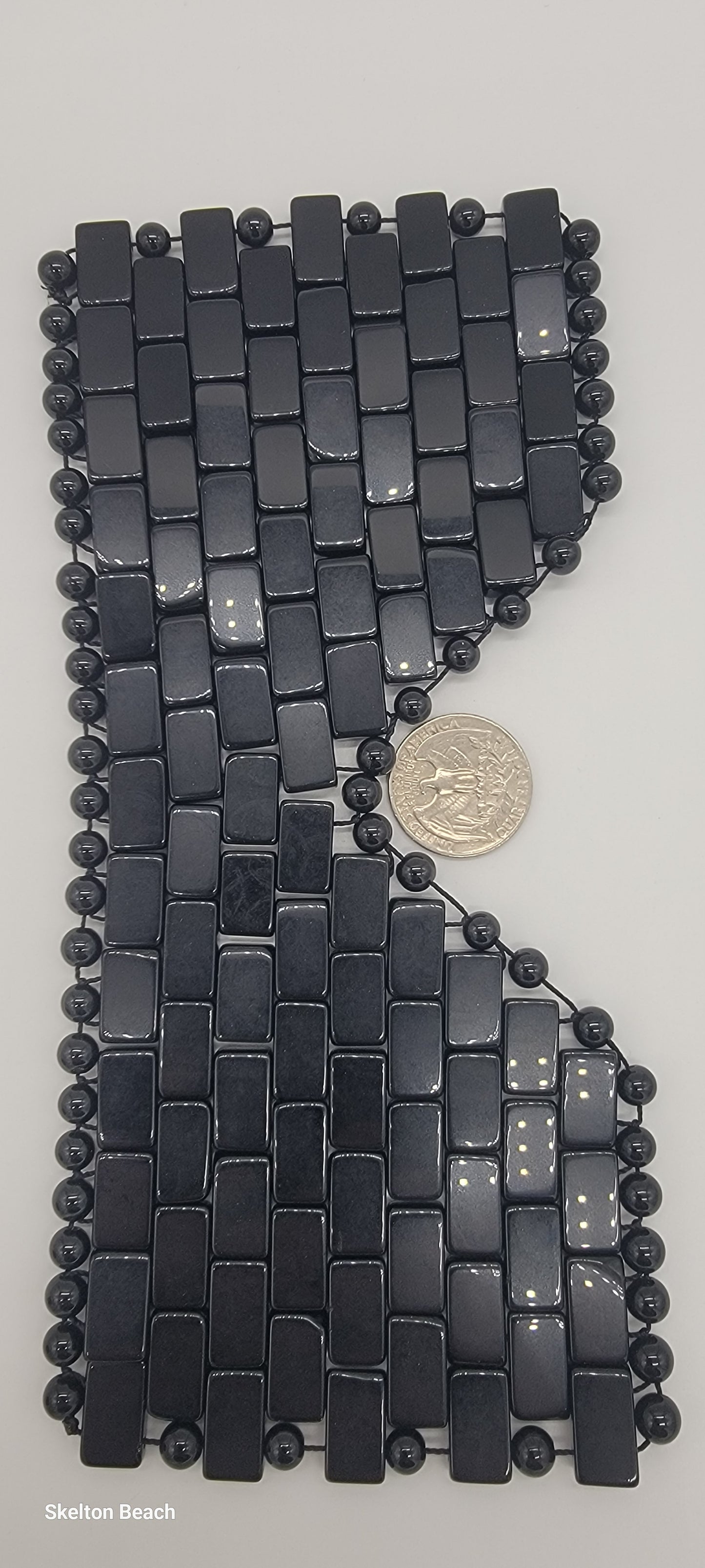 8" Genuine Black Obsidian Crystal Eye Mask – Shield, Soothe & Reset 🖤✨😌