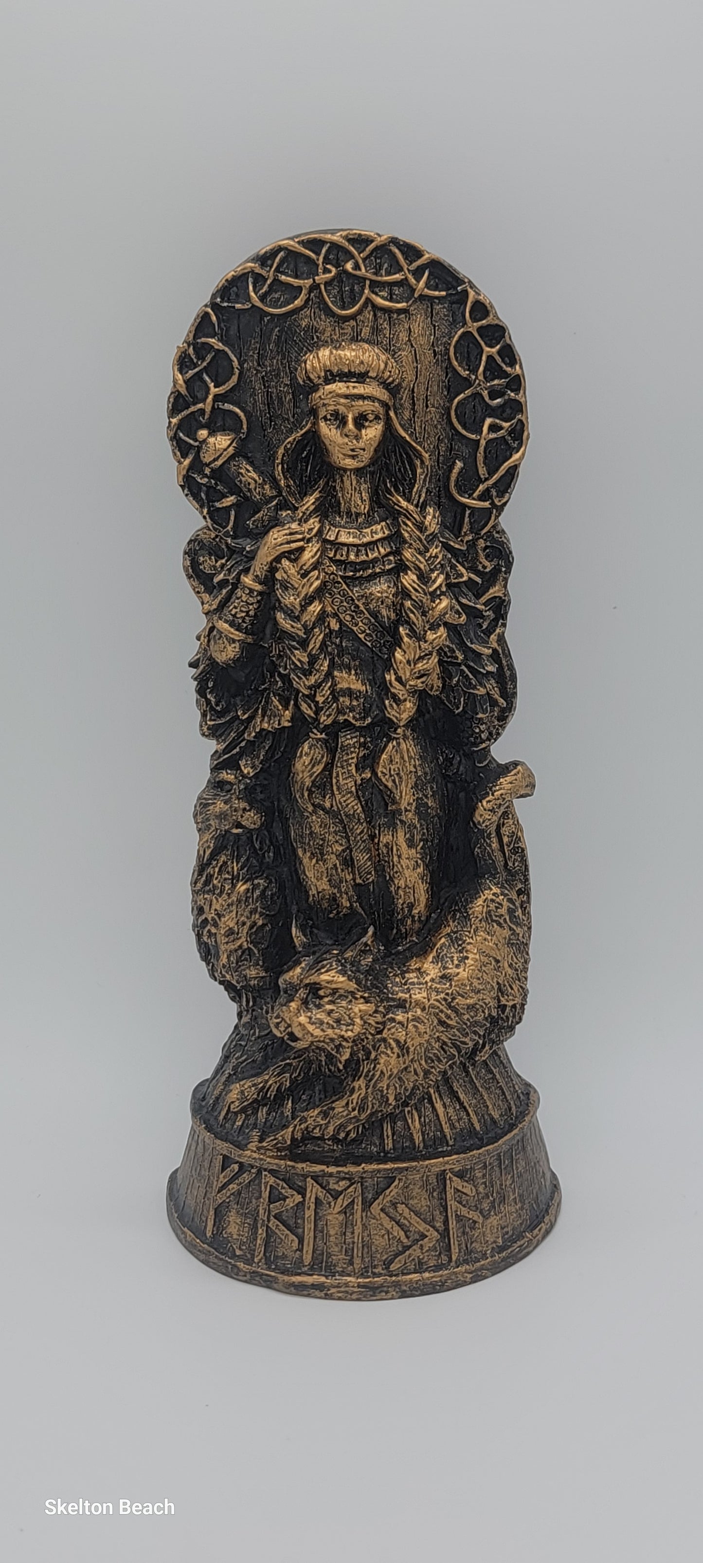 8" Freya Statue – Norse Goddess of Love, Beauty, and Magic