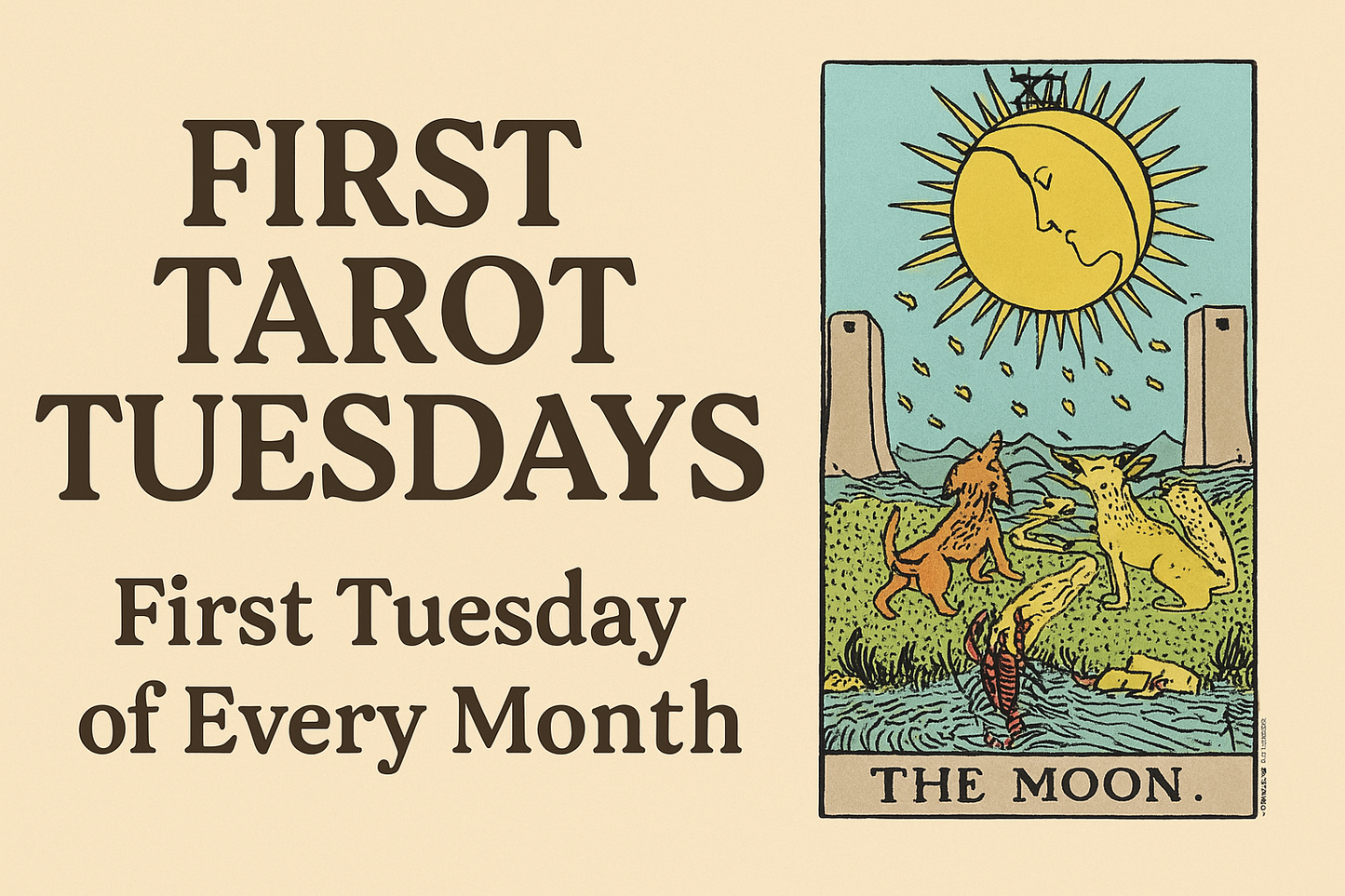 First Tarot Tuesdays – Monthly Class Series at RiverSide Gypsy