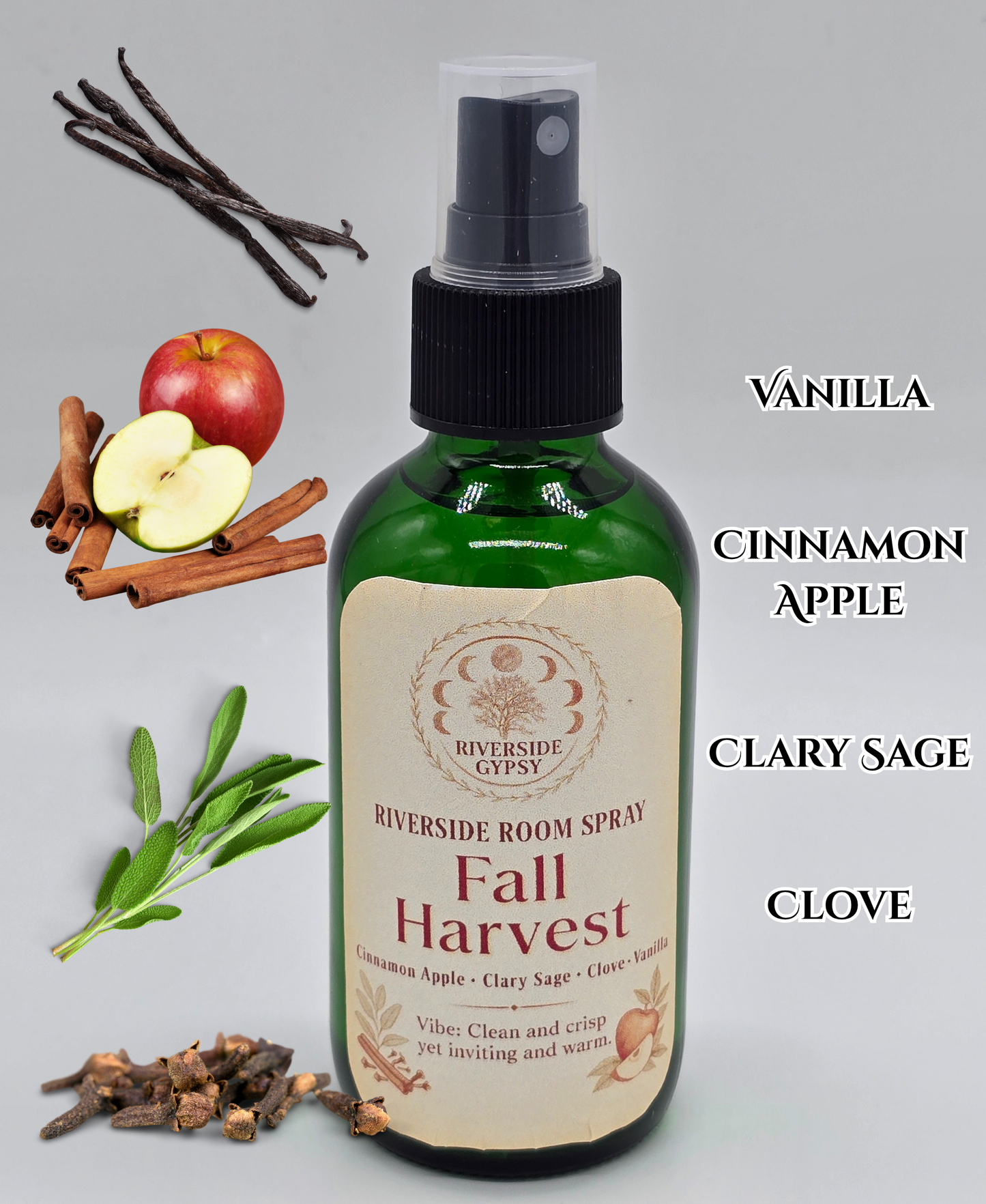 RiverSide Gypsy Room Spray – Natural Home & Aura Mist Collection