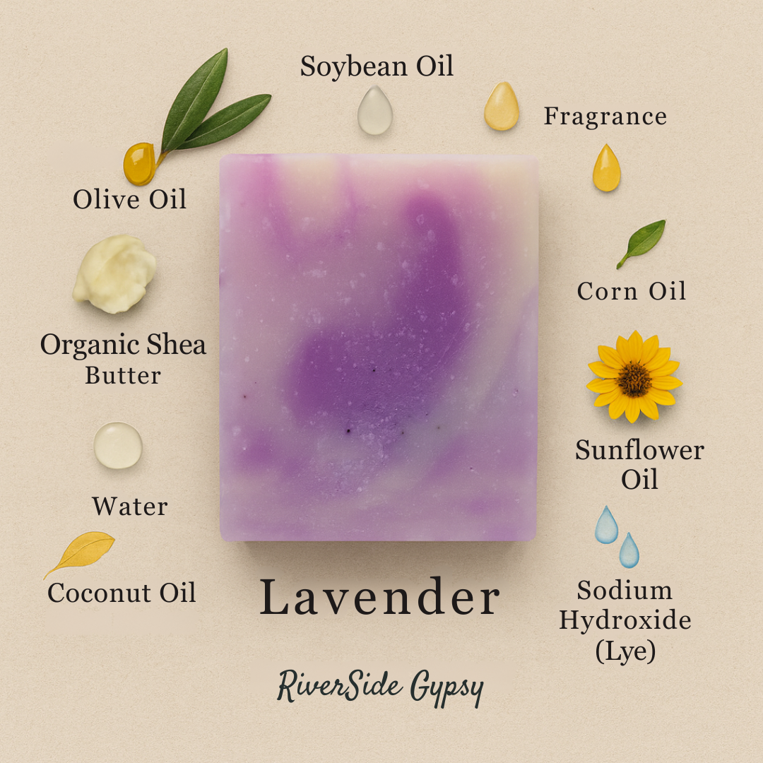 Lavender – Handcrafted Cold Process Soap Bar