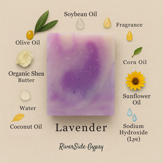 Lavender – Handcrafted Cold Process Soap Bar
