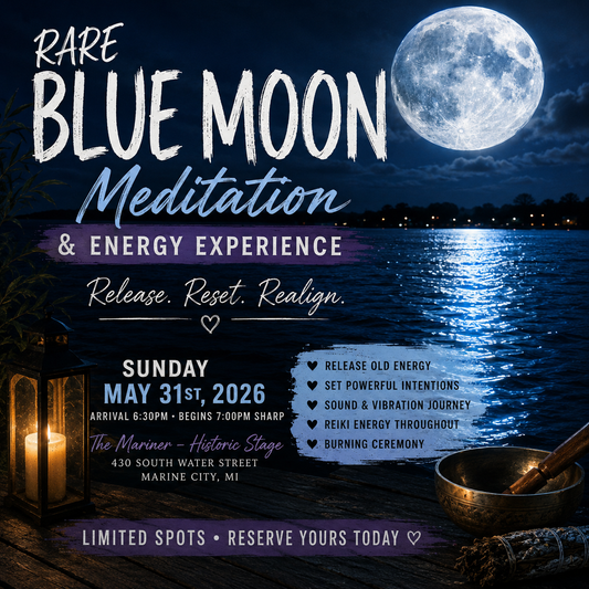 Rare Blue Moon Meditation & Sound Bowl Experience | May 31, 2026