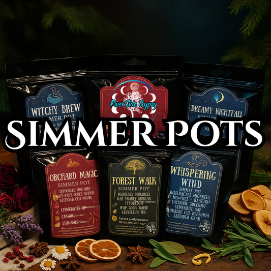 Seasonal Simmer Pot Blends – Herbal Aromatherapy for Home Rituals & Mindful Moments