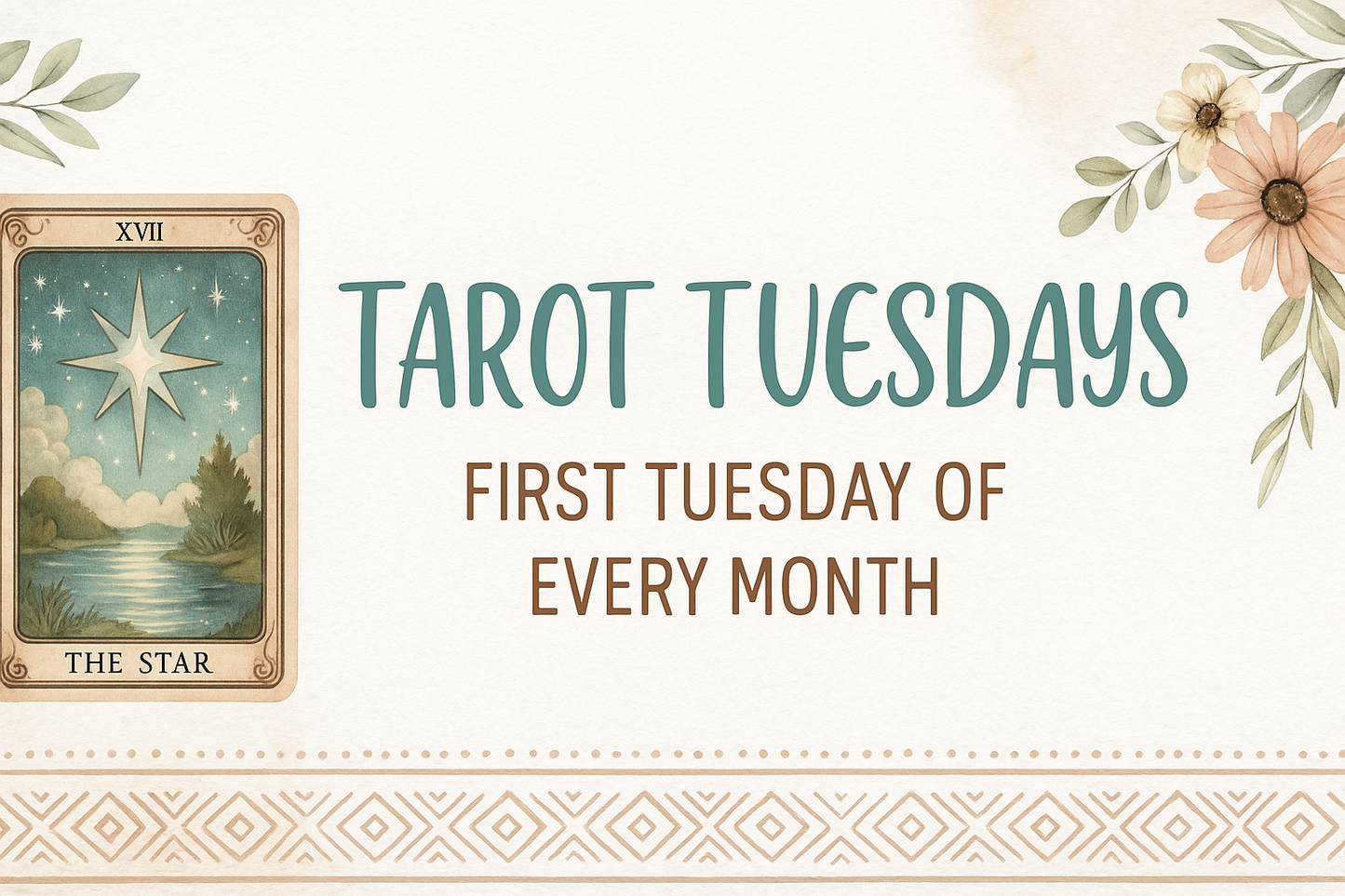 First Tarot Tuesdays – Monthly Class Series at RiverSide Gypsy
