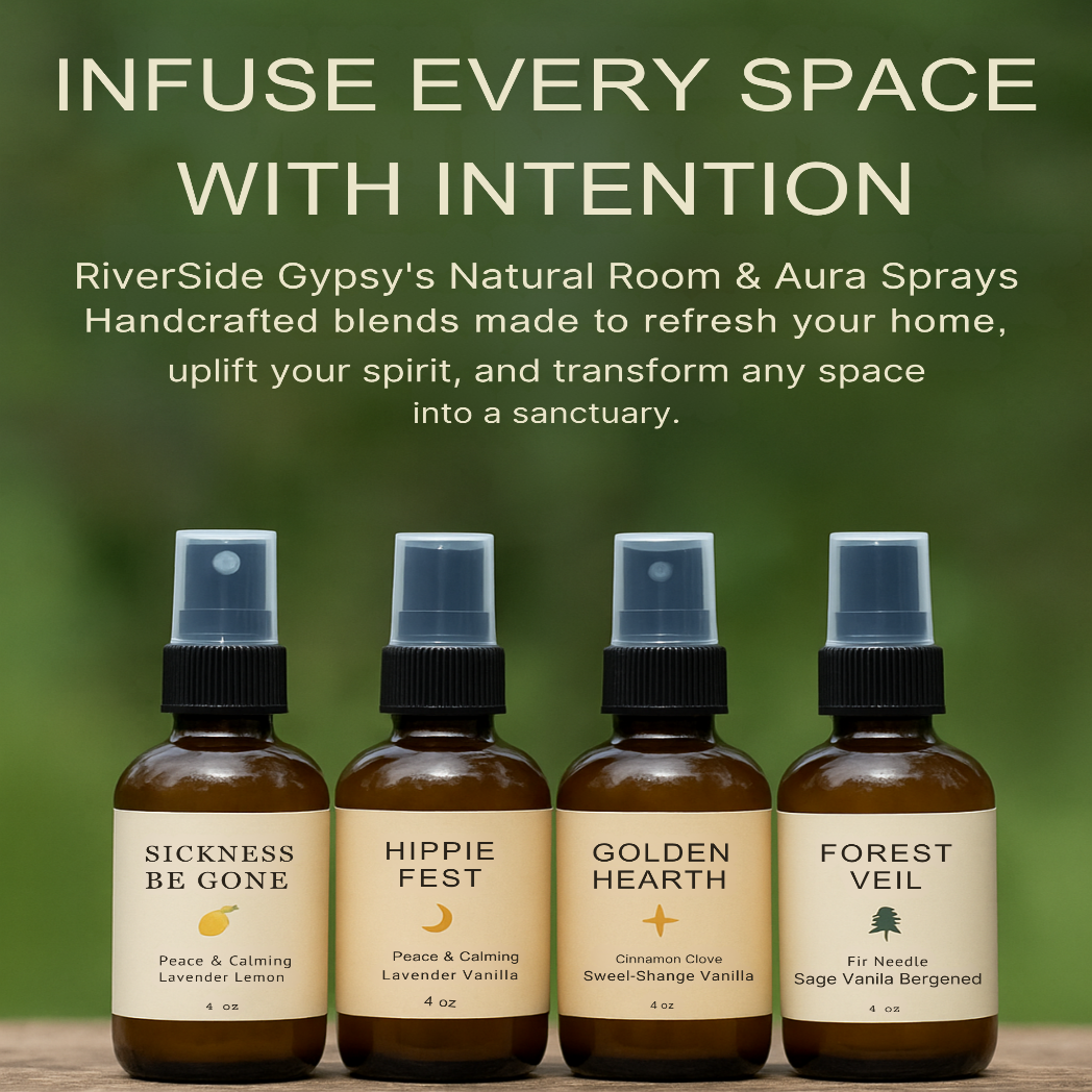 RiverSide Gypsy Room Spray – Natural Home & Aura Mist Collection