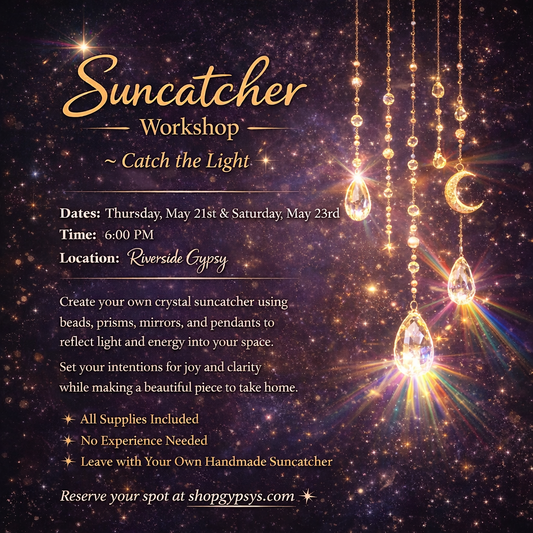 Suncatcher Workshop: Catch the Light ✨ | Creative Night at RiverSide Gypsy