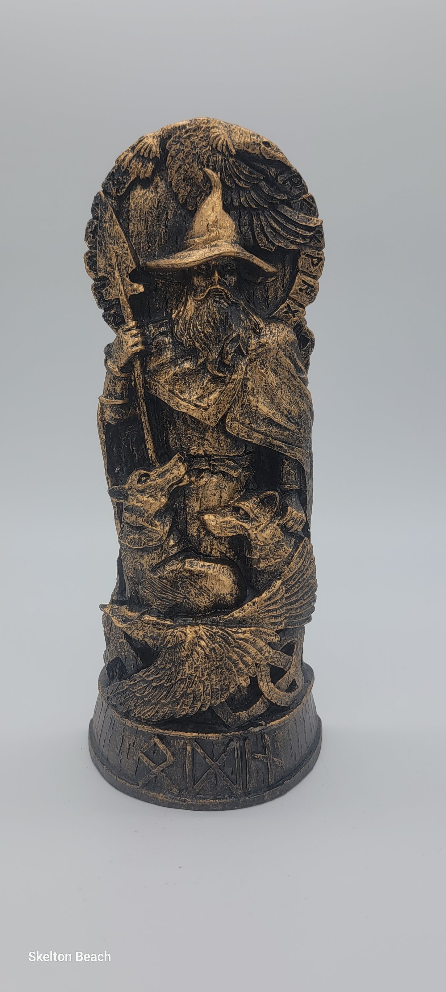 8" Odin Statue – Norse God of Wisdom, Magic, and War
