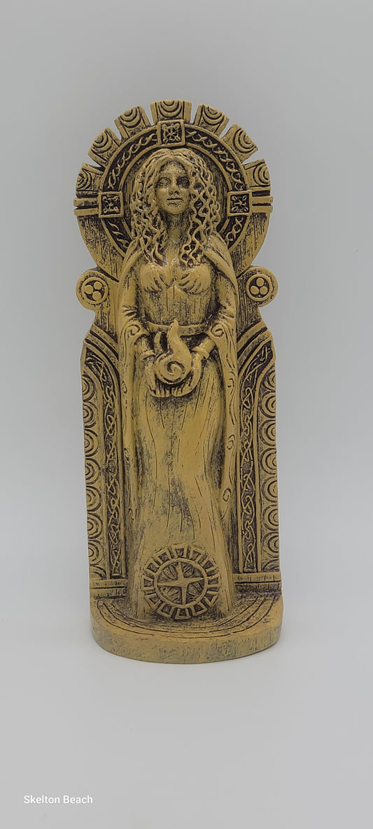 7" Brigid Statue – Goddess of Healing, Creativity, and Protection